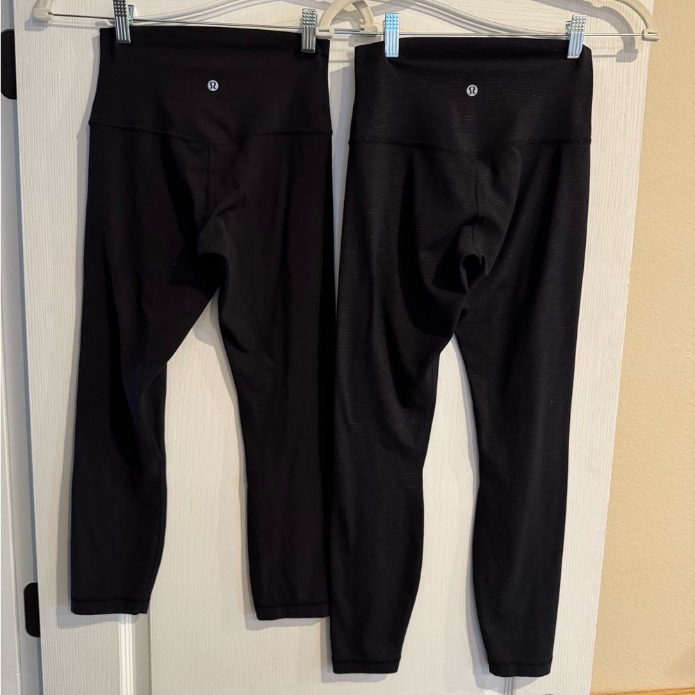 2 pairs of Lululemon align leggings. Size 4